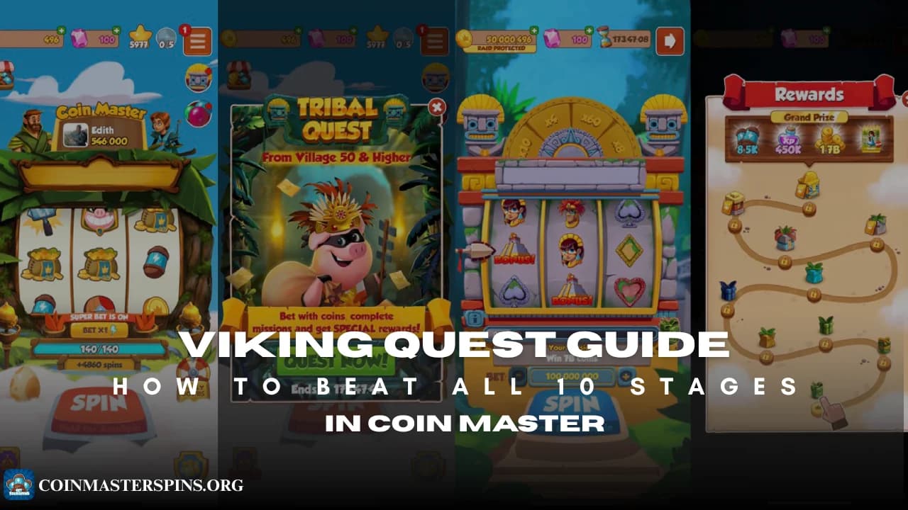 Viking Quest Guide: How to Beat All 10 Stages in Coin Master (2026)