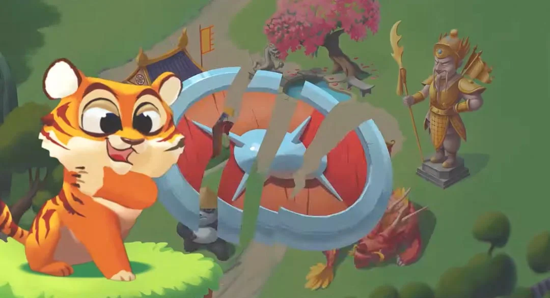 Tiger pet in Coin Master