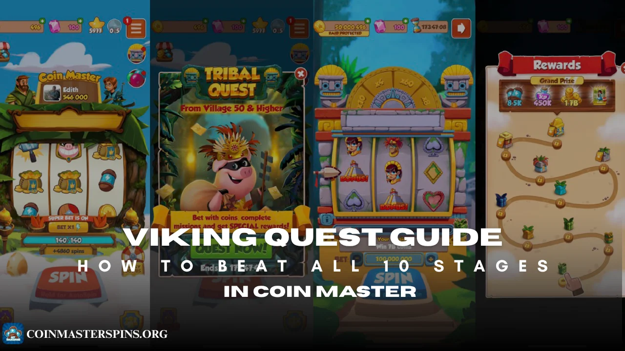 Viking Quest complete strategy guide in Coin Master